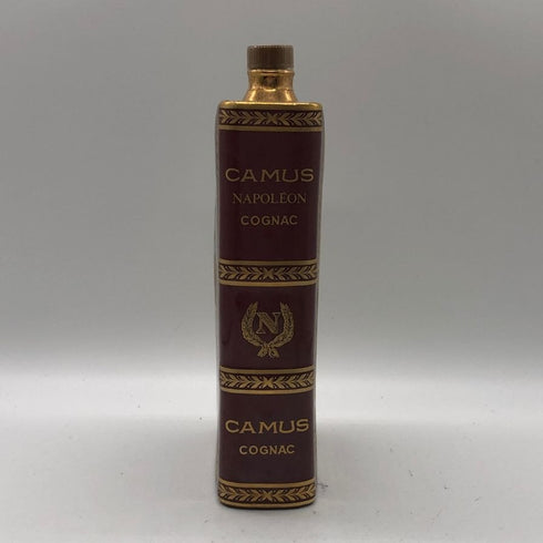 カミュ ナポレオン ブック 赤陶器ボトル 替え栓付き 40% 700ml COGNAC CAMUS NAPOLEON コニャック1235g【E2】