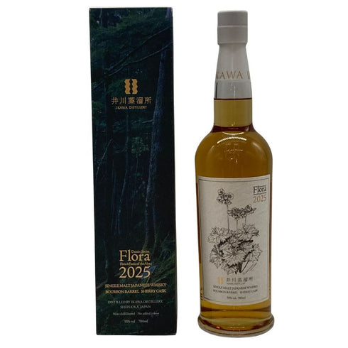 東京都限定◆井川蒸溜所 デッサンシリーズ フローラ オオサクラソウ 2025 55% 700ml IKAWA DISTILLERY 【E2】