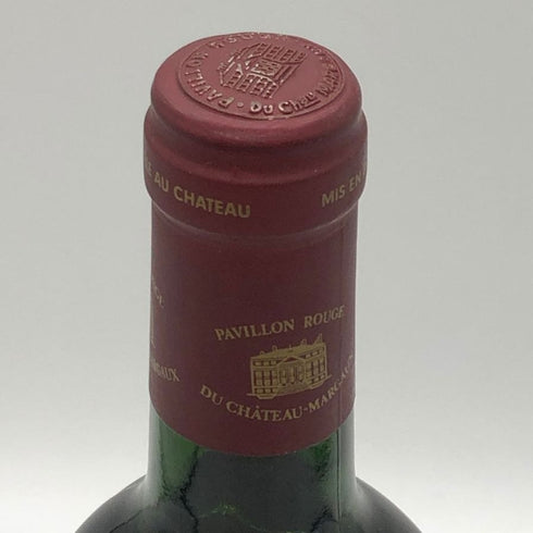 パヴィヨン ルージュ デュ シャトー マルゴー 1990 750ml 12.5% PAVILLON ROUGE DU CHATEAU MARGAUX ボルドーワイン【AFA15】