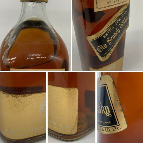 東京都限定◆ジョニーウォーカー ブラックラベル エクストラ スペシャル 特級 金キャップ 760ml 43% JOHNNIE WALKER BLACK LABEL EXTRA SPECIAL 【X1】
