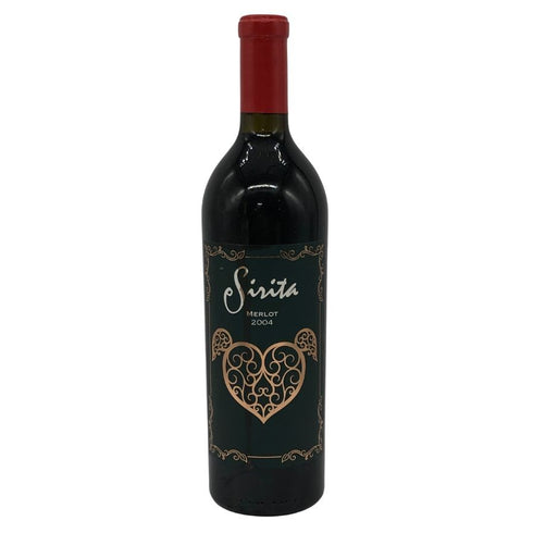 シリタ メルロー 2004 750ml 14.5% Sirita カリフォルニアワイン【K1】