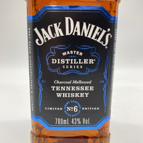 ジャックダニエル マスターディスティラー No.6 700ml 43% JACK DANIERL'S MASTER DISTILLER 【V4】