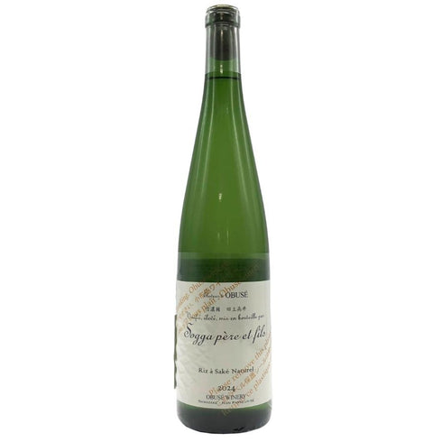 ソガペールエフィス リアサケ ナチュレル 2024 750ml 15% sogga pere et fils Riz a sake naturel OBUSE WINERY 白ワイン【R1】