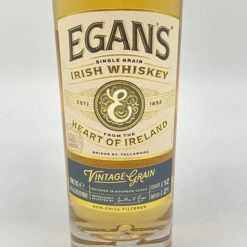 イーガンズ ヴィンテージ グレーン 700ml 46% Egan's vintage アイリッシュウイスキー【E】