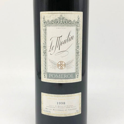 シャトー ムーラン サン ジョルジュ 1998 750ml 13% CHTEAU MOULIN SAINT GEORGES ボルドーワイン【K】