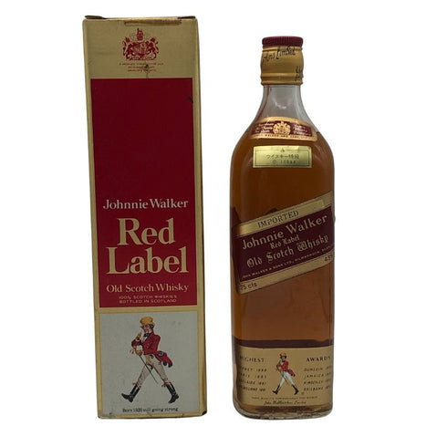 ジョニーウォーカー レッドラベル 特級 750ml 43% JOHNNIE WALKER スコッチウイスキー【L0】
