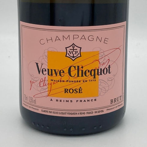 ヴーヴ クリコ ロゼ ローズラベル 750ml 12.5% Veuve Clicquot Rose Label シャンパン【W】