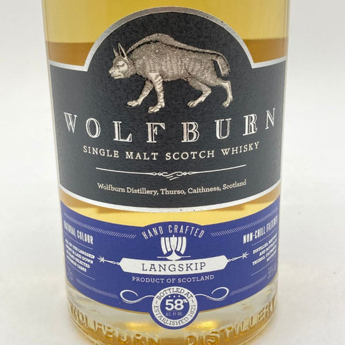 ウルフバーン ラングスキップ 700ml 58% WOLFBURN LANGSKIP スコッチウイスキー【L1】