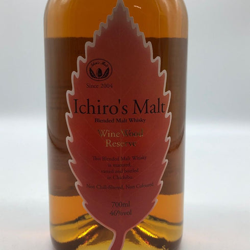 東京都限定◆ベンチャーウイスキー イチローズモルト ワインウッドリザーブ 700ml 46% Ichiro's Malt Wine Wood Reserve 【Y0】