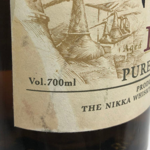 東京都限定◆ニッカ 竹鶴 17年 ピュアモルト 旧ラベル 700ml 43% NIKKA PURE MALT 【T4】