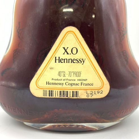 ヘネシーXO クリアボトル 金キャップ 700ml 40% Hennessy 【E2】