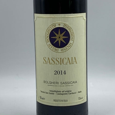 サッシカイア 2014 750ml 13% SASSICAIA イタリアワイン【J4】