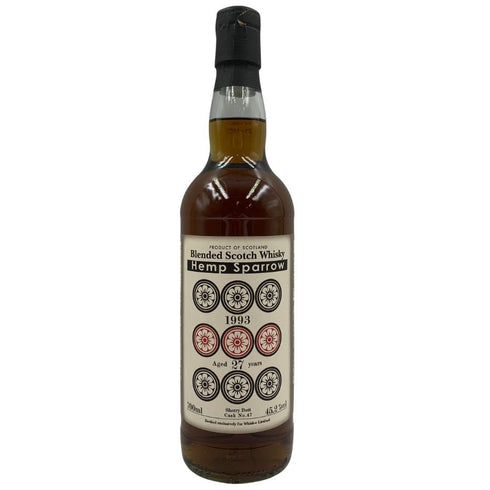 ヘンプ スパロー 27年 1993 シェリーバット 700ml 45.2% Hemp Sparrow Sherrry Butt 【O】
