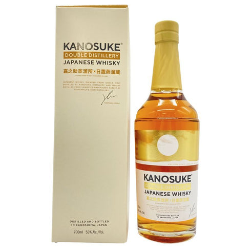 東京都限定◆嘉之助蒸溜所 ダブルディスティラリー 700ml 53% KANOSUKE DOUBLE DISTILLERY 【K1】