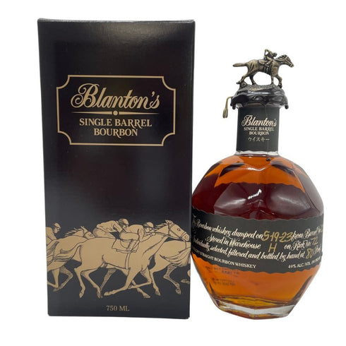 ブラントン シングルバレル ブラックラベル 2023 750ml 40% Blanton's SINGLE BARREL BLACK LABEL バーボン【J4】