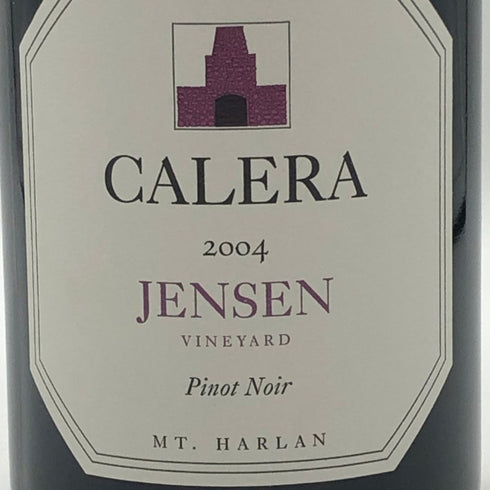 カレラ ジェンセン ヴィンヤード マウントハーラン ピノノワール 2004 14% 750ml CALERA JENSEN VINEYARD MT. HARLAN PINOT NOIR カリフォルニアワイン【D2】