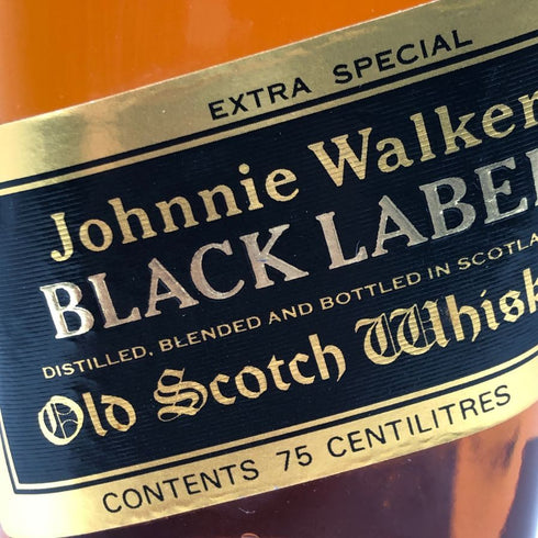 ジョニーウォーカー ブラックラベル 12年 エクストラ スペシャル 黒金キャップ 750ml 43% Johnnie Walker BLACK LABEL EXTRA SPECIAL スコッチウイスキー【I1】