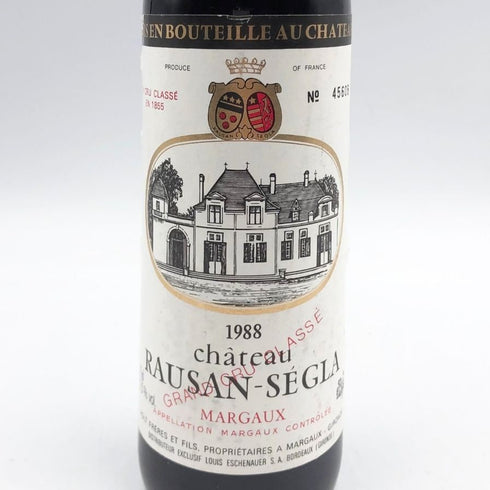 シャトー ローザン セグラ 1988 375ml 12.5% CHATEAU RAUSAN-SEGLA ボルドーワイン【H2】