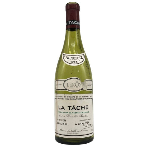 ドメーヌ ド ラ ロマネ コンティ ラターシュ 1986 750ml 空き瓶 DRC Domaine de la Romanée-Conti LA TACHE【B1】