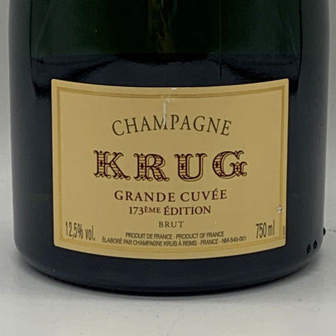 クリュッグ ブリュット 白 750ml 12.5% KRUG BRUT シャンパン【C4】