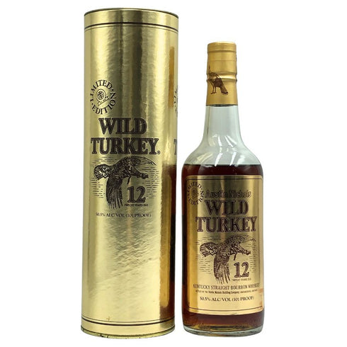 【同梱不可】ワイルドターキー 12年 リミテッド エディション ゴールドラベル 750ml 50.5% WILD TURKEY LIMITED EDITION バーボン【A3】