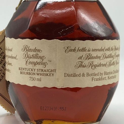 ブラントン シングルバレル 2012 750ml 46.5% Blanton's SINGLE BARREL バーボン【C2】