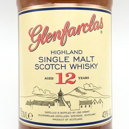 グレンファークラス 12年 700ml 43% シングルモルト スコッチ ウイスキー Glenfarclas スコッチウイスキー【M4】