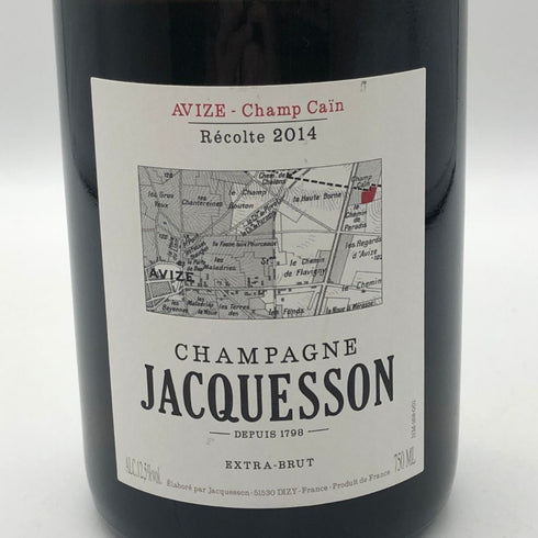 ジャクソン アヴィズ シャン カン エクストラ ブリュット 2014 750lm 12.5% Jacquesson Avize Champ Caïn Extra-Brut シャンパン【Z0】
