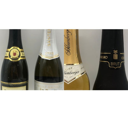 シャンパン ハーフボトル 【7本セット】 350ml 12% シャンパン【7-2】