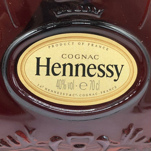 ヘネシーXO クリアボトル 金キャップ 700ml 40% Hennessy コニャック【D2】