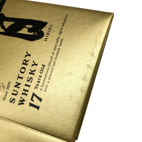 東京都限定◆サントリー 響 17年 空箱 化粧箱 700ml SUNTORY 【AFI21】