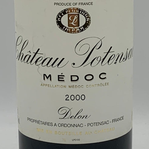 シャトー・ポタンサック 2000 750ml 15% Château Potensac ボルドーワイン【M2】