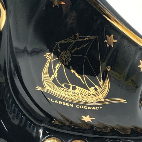 ラーセン バイキング シップ ナイトブルー 青陶器 40% 700ml Larsen コニャック1327g【E1】