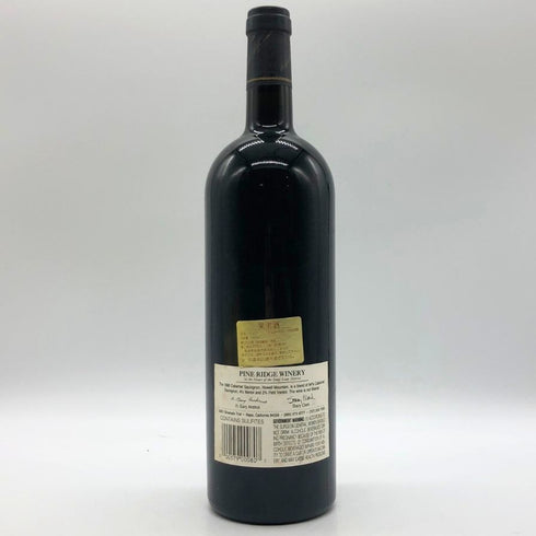 パイン リッジ ヴィンヤーズ カベルネ ソーヴィニヨン 14% 750ml 1996 Pine Ridge Vineyards カリフォルニアワイン【L2】