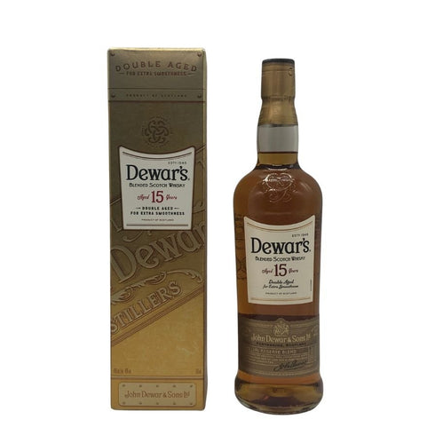 デュワーズ 15年 ダブルエイジド 750ml 40% Dewars スコッチウイスキー【R4】