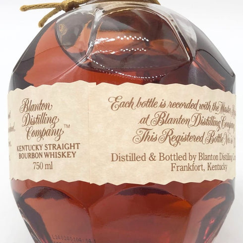 ブラントン シングルバレル 2024 750ml 46.5% Blanton's SINGLE BARREL バーボン【O4】