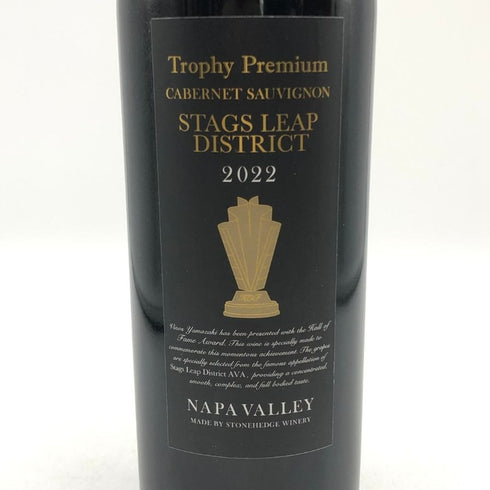トロフィーワイン プレミアム スタッグス リープ ディストリクト カベルネソーヴィニヨン ナパ ヴァレー 2022 750ml 14.5% Trophy Premium Stags Leap District Cabernet Sauvignon Napa Valley カリフォルニアワイン【F0】