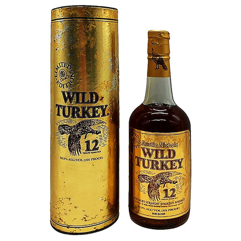 ワイルドターキー 12年 リミテッド エディション ゴールドラベル 750ml 50.5% WILD TURKEY LIMITED EDITION 【K1】