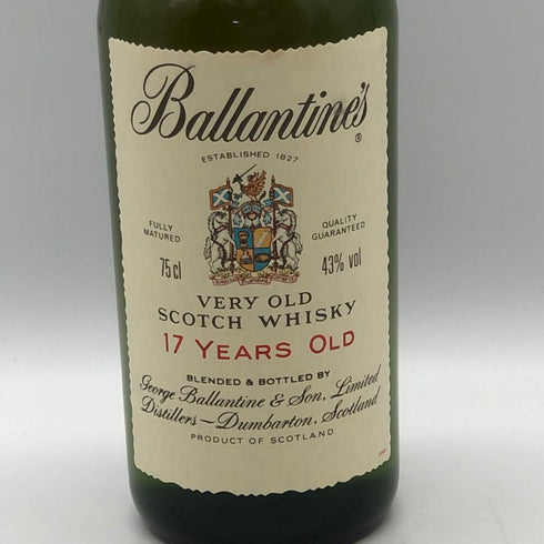 バランタイン 17年 ベリーオールド 青青紋章 750ml 43% Ballantine's スコッチウイスキー【V1】