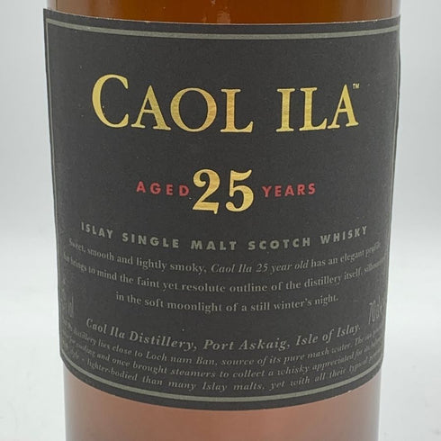 カリラ 25年 シングルモルト 700ml 43% CAOL ILA スコッチウイスキー【K4】