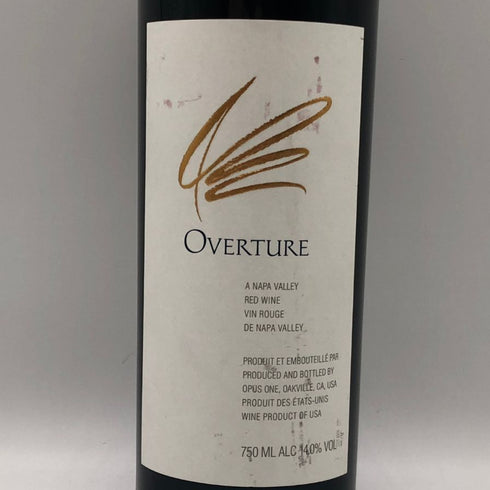 オーバーチュア 750ml 14% OVERTURE カリフォルニアワイン【V1】