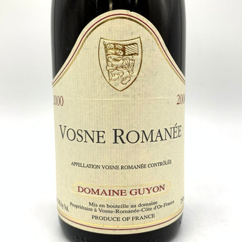 ドメーヌ ギヨン ヴォーヌ ロマネ 2000 750ml 13.5% Domaine Guyon Vosne Romanee ブルゴーニュワイン【M】