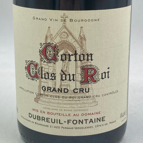 デュブルイユ フォンテーヌ コルトン クロ デュ ロワ グランクリュ 2016 750ml 14.0% Dubreuil Fontaine Corton Clos du Roi Grand Cru ブルゴーニュワイン【x】