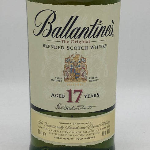 バランタイン 17年 700ml 40% 国内正規品 BALLANTINE'S スコッチウイスキー【R4】