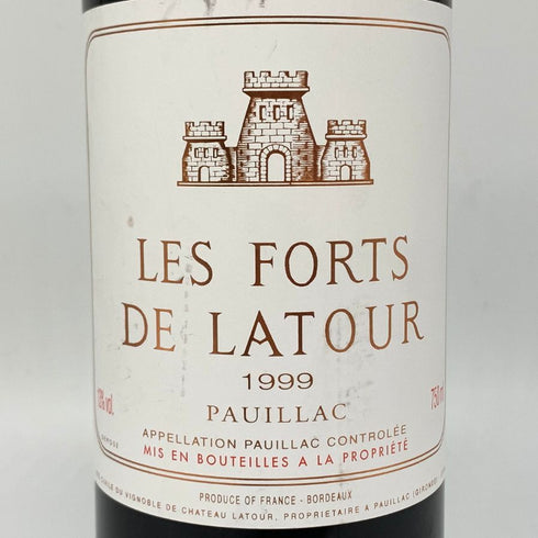 レ フォールド ラトゥール 1999 750ml 13% LES FORTS DE LATOUR ボルドーワイン【E2】