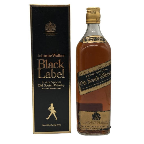 ジョニーウォーカー ブラックラベル 12年 金キャップ 750ml Johnnie Walker BLACK LABEL スコッチウイスキー【F0】