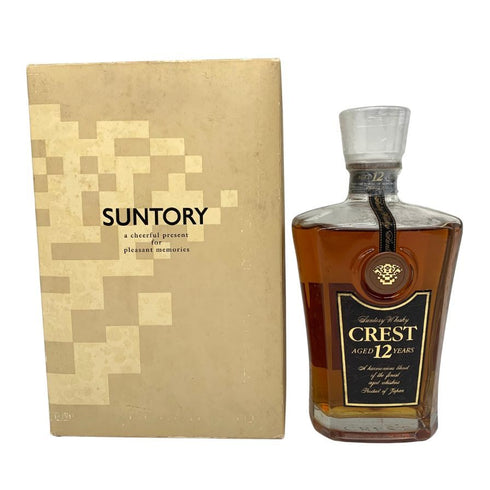 東京都限定◆サントリー クレスト 12年 響マーク 700ml 43% SUNTORY CREST 【B2】