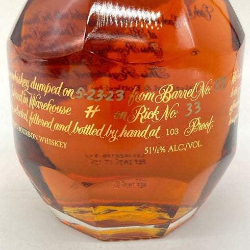 ブラントン ゴールドエディション 2023 バーボン 750ml 51.5% Blanton's Gold Edition 【L1】