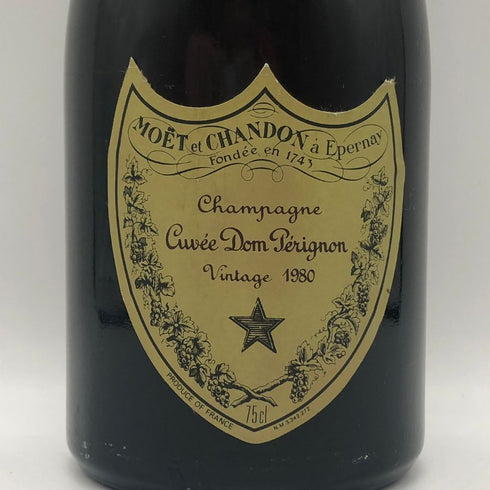ドンペリニヨン ブリュット 白 1980 750ml 12.5% Dom Perignon Brut シャンパン【I2】