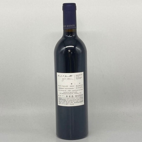 ケンゾー エステート 藍 ai 2019 750ml 15.2% KENZO ESTATE カリフォルニアワイン【L】